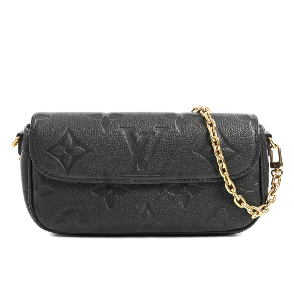 Louis Vuitton Wallet on Chain Ivy Shoulder Bag Black